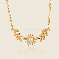 Модное ожерелье с подвеской в виде листа&nbsp;BC3388