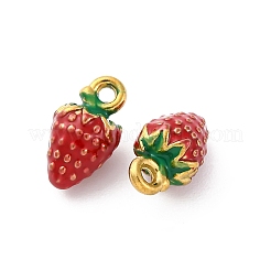 Подвески из нержавеющей стали 304 с эмалью&nbsp;STAS-B085-42G-01