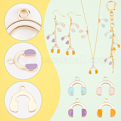 40 шт. 4 цвета экологически чистые подвески из цинкового сплава&nbsp;FIND-GA0002-24