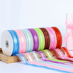 1 рулон однотонных лент из органзы ORIB-CY0001-03B