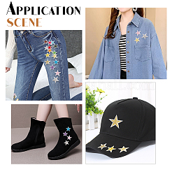 3 комплект 3-х видов компьютерной вышивки с термоприклеиванием/пришиванием нашивок DIY-FG0003-65