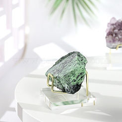 2 шт. 2-х стильные латунные хрустальные мольберты для демонстрации минералов ODIS-FG0001-46