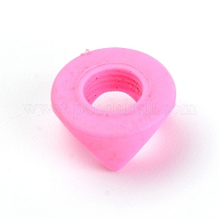 60шт 4-х цветный силиконовый держатель для карандашей для детей&nbsp;AJEW-GF0003-34