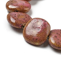 Фарфора ручной работы бисер нитей PORC-B002-16A