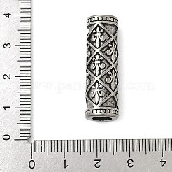 Европейские бусины из нержавеющей стали 304 STAS-S183-01AS