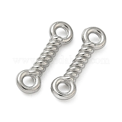 Подвески-соединители из витой веревки из нержавеющей стали 304&nbsp;STAS-D211-09P