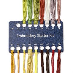 Стартовые наборы для вышивки грибным узором своими руками DIY-L068-01C