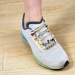 13шт 13 стиля зажимы для обуви из цинкового сплава FIND-SZ0001-46G