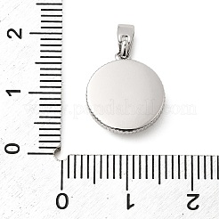 Подвески из натуральной ракушки и прозрачного кубического циркония&nbsp;KK-G553-16P