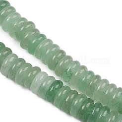 Нити бусин из натурального зеленого авантюрина G-Q159-B28-01