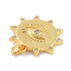 Стойки обшивки латунь микро проложить Циркон подвеску KK-Z071-77G-01