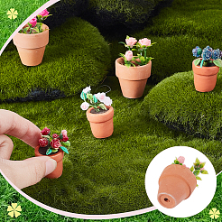 5 шт. 5 стиля смола с ПВХ-декорациями DJEW-GA0001-65