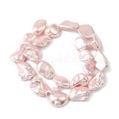 Гальванические оболочки жемчужные бусы пряди&nbsp;BSHE-A001-01A