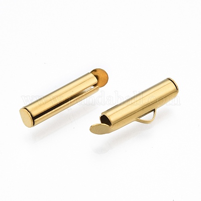 Зажимные трубки из нержавеющей стали 304 с защелкой на конце STAS-S115-01E-G-1