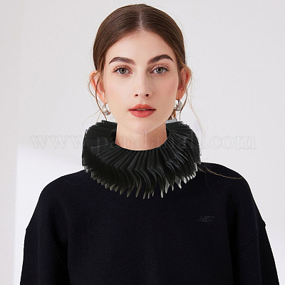 1 шт. полиэстеровый воротник AJEW-CY0001-47A-1