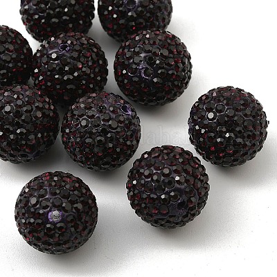 Оценка горный хрусталь проложить диско шар бусы RB-Q105-1-1