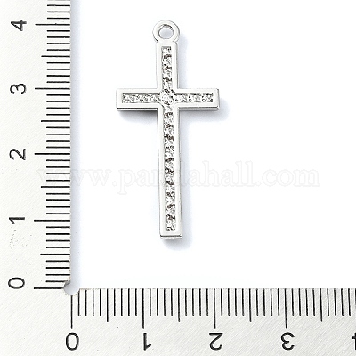 Сплав покрытия стойки с черными подвесками со стразами FIND-Z051-04P-02-1