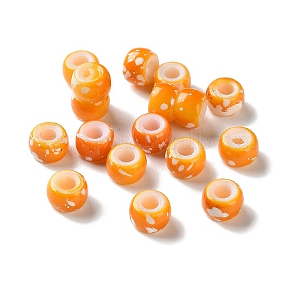 Европейские бусины из АБС-пластика KY-G033-01A-02-1