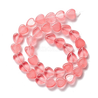 Прозрачный стеклянный бисер нить GLAA-F112-03A-1