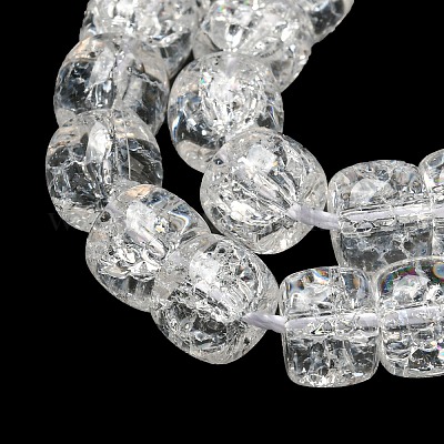 Прозрачная краска-распылитель с трещинами стеклянные бусины нити GLAA-NH0001-05K-1