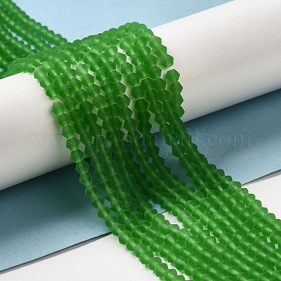 Имитировать нити бус из матового стекла из австрийского хрусталя EGLA-A039-T3mm-MD03-1