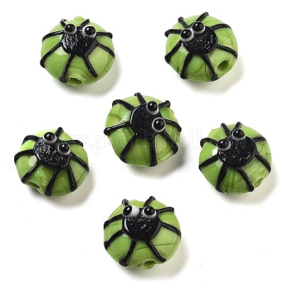 Бусы лэмпворк ручной работы LAMP-A004-03A-1