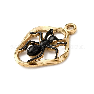 Подвески из нержавеющей стали 304 с эмалью STAS-B101-02G-02-1