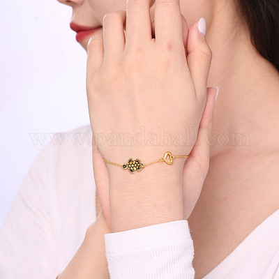 200 шт. бусины из сплава в тибетском стиле TIBEB-GO0001-10-1