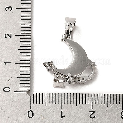 Латунные микро проложить кубического циркония подвески ZIRC-P114-07P-1