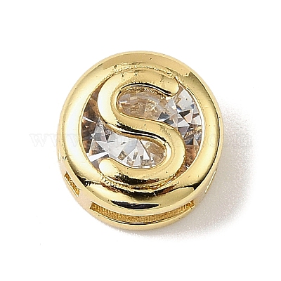 Латунные микро проложить кубического циркония многожильных соединения KK-C111-01G-S-1