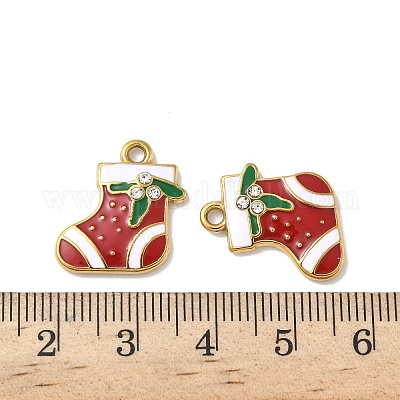 Подвески из нержавеющей стали 304 с эмалью STAS-L300-012G-12-1