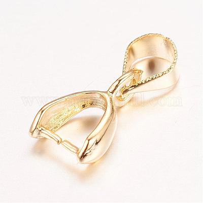 Настоящие позолоченные латунные подвески 18k KK-E702-05G-NF-1