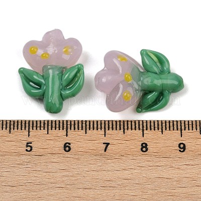 Бусины лэмпворк  LAMP-S070-04G-1