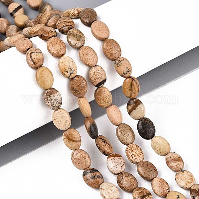 Естественного изображения яшмы бисер нитей G-T142-30-1