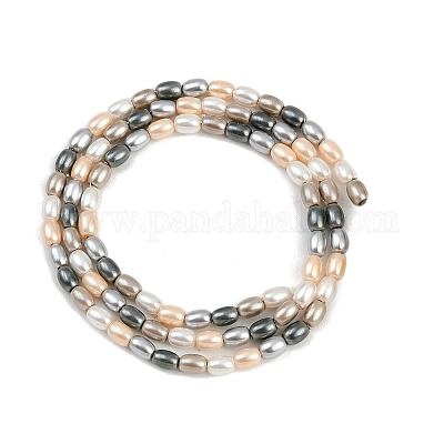 Гальванические оболочки жемчужные бусы пряди BSHE-H113-06B-03-1