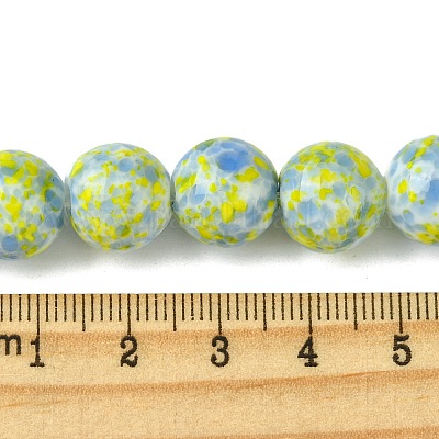 Бусы лэмпворк ручной работы LAMP-A003-02A-1