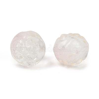 Прозрачные стеклянные бусины GLAA-B027-01F-1