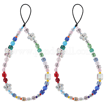 Ремешки для мобильных устройств из нейлона AJEW-WH20002-56-1