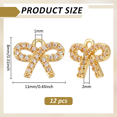 12шт латунные подвески KK-BC0015-08-1