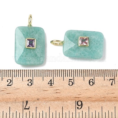 Природные подвески амазонит G-I391-03G-06-1