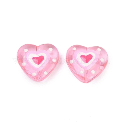 Бусы лэмпворк ручной работы LAMP-R004-06B-03-1