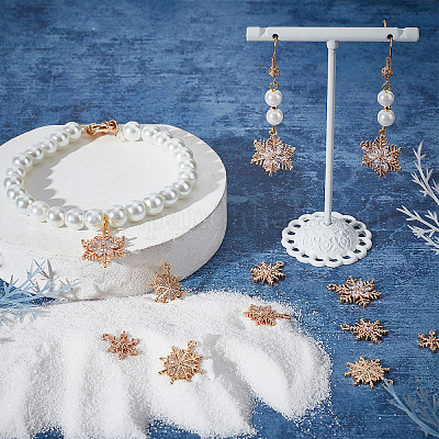 16 шт. 4-х стильный латунный подвеска с микропаве из кубического циркония FIND-SC0004-62-1