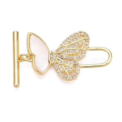 Латунные застежки-молнии из прозрачного кубического циркония KK-N254-149G-1