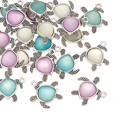 18шт стеклянные подвески FIND-OC0002-51-1