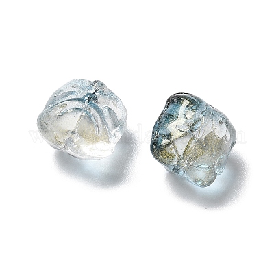 Выпечка расписные прозрачные стеклянные бусины X1-GLAA-C035-01A-1