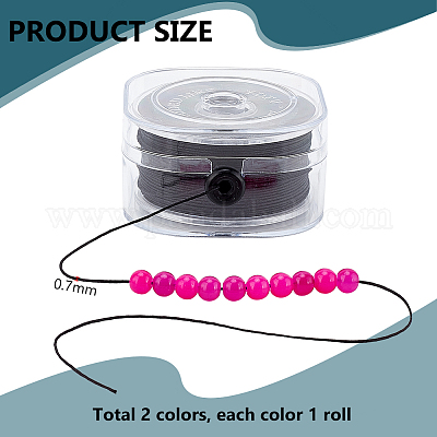 2 рулон 2-х цветная плетеная нейлоновая нить&nbsp;OCOR-PH0004-37A-1