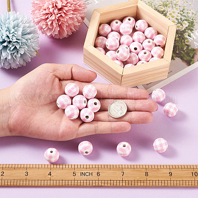 Натуральные деревянные бусы&nbsp;LS-WOOD-TAC0010-05D-1