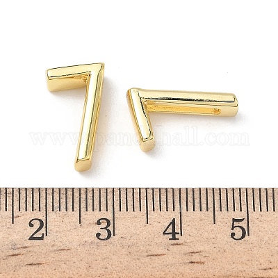 Подвески латунные слайд KK-L253-15G-07-1