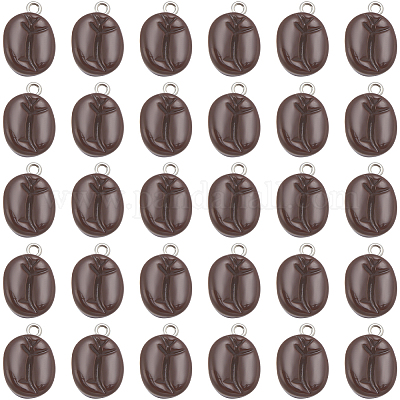 40 шт. подвески из искусственной пищевой смолы RESI-SC0003-45-1