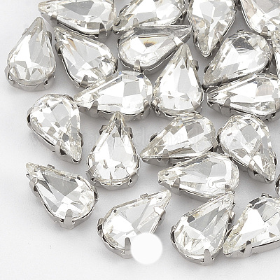 Шить на горный хрусталь&nbsp;RGLA-T035-8x13mm-01-1